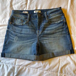 Distressed Demin Shorts